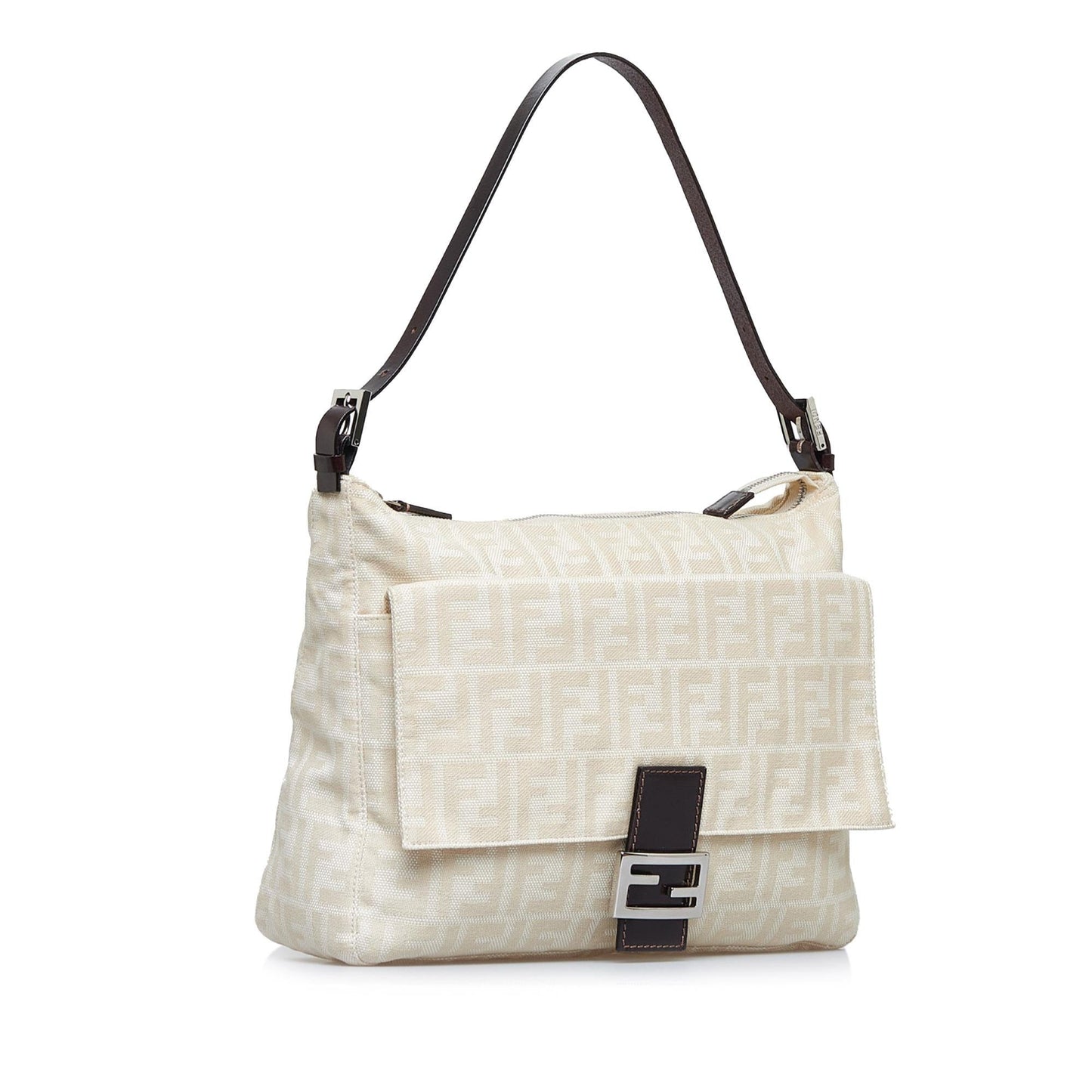Fendi Zucca Canvas Shoulder Bag (pQEHOK)