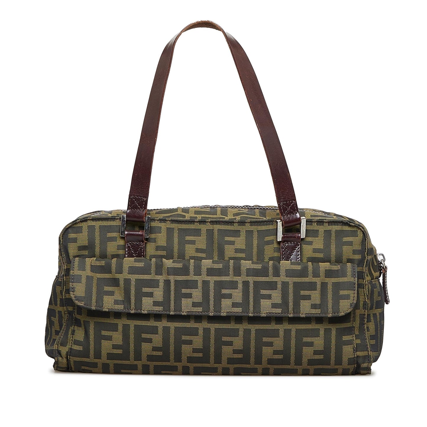 Fendi Zucca Canvas Shoulder Bag (x2dtKP)