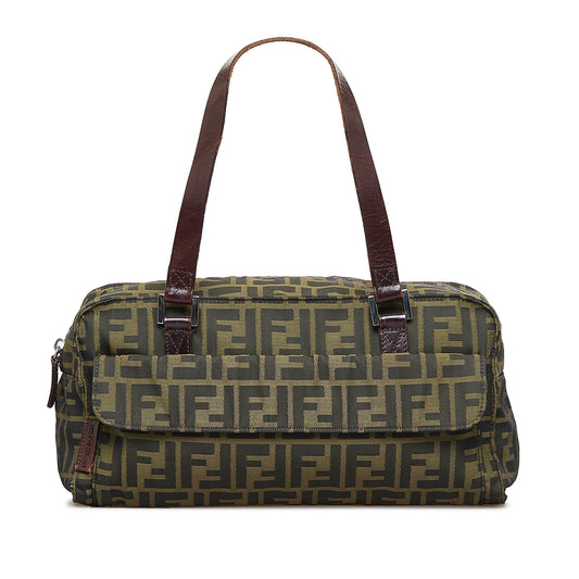Fendi Zucca Canvas Shoulder Bag (x2dtKP)