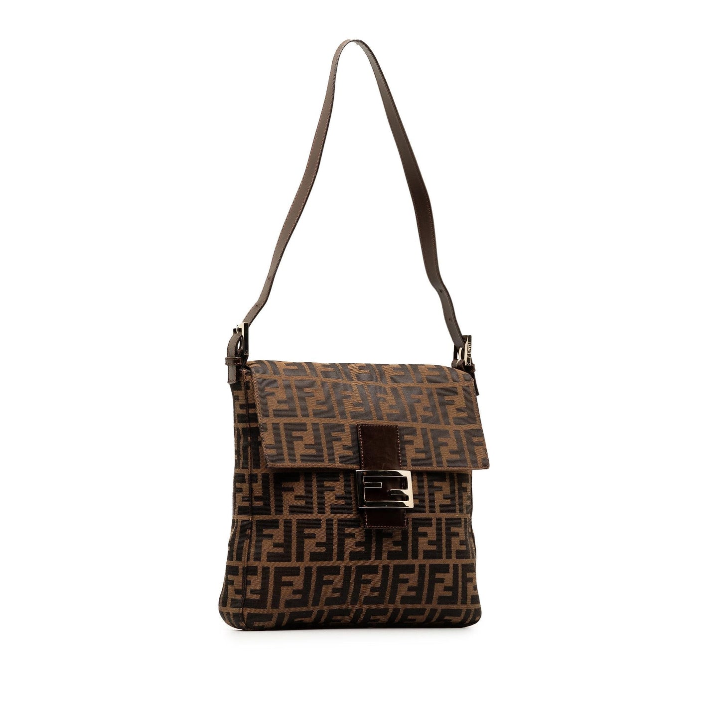 Fendi Zucca Canvas Shoulder Bag (LRl3O0)