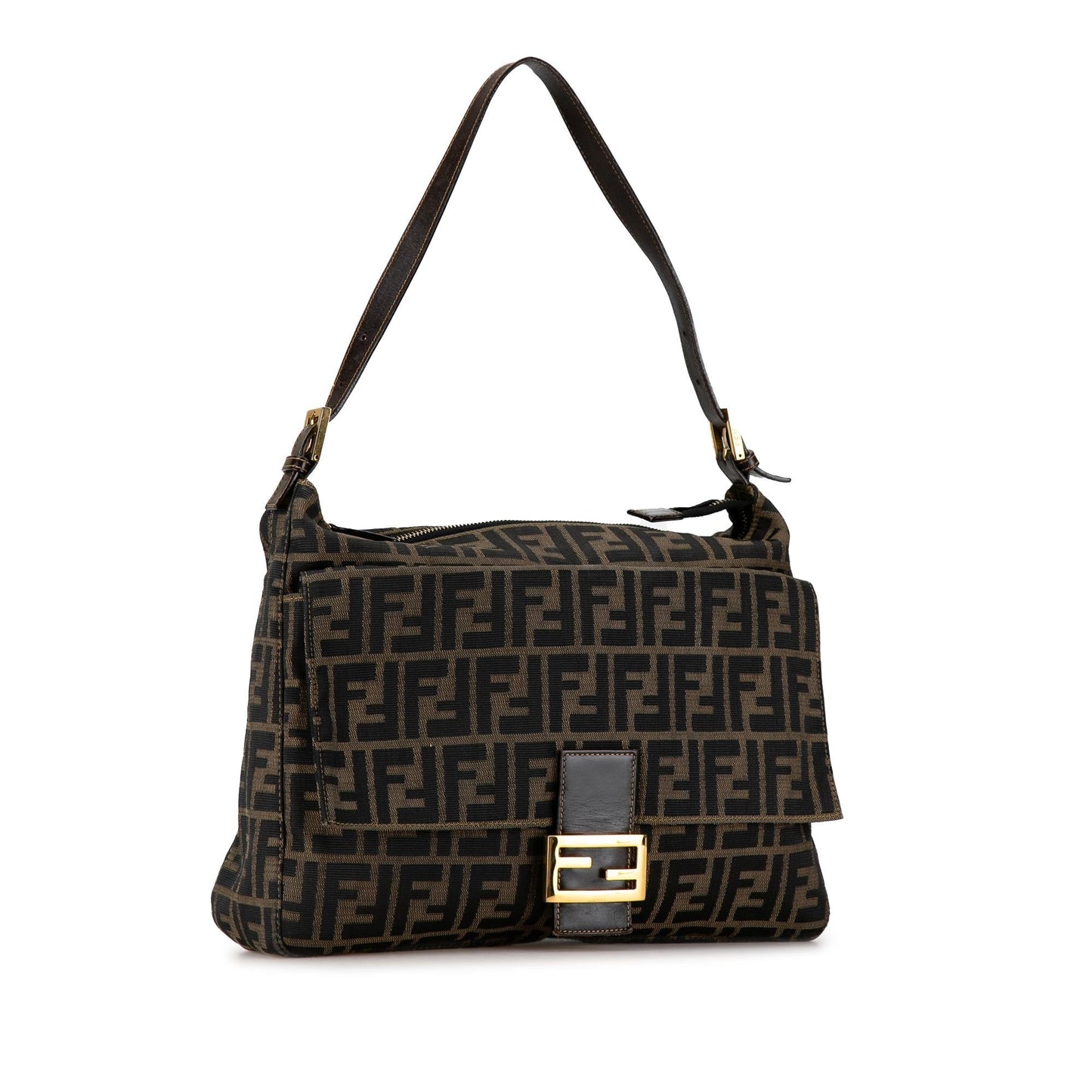 Fendi Zucca Canvas Shoulder Bag (si6emC)