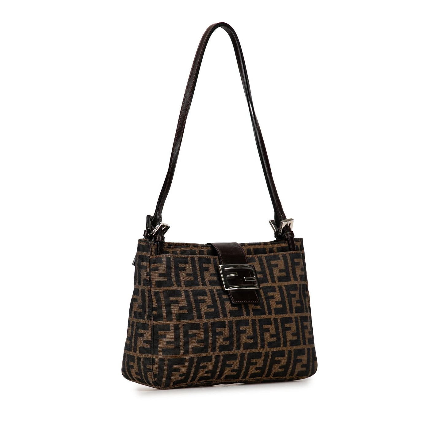 Fendi Zucca Canvas Shoulder Bag (SIrqbs)
