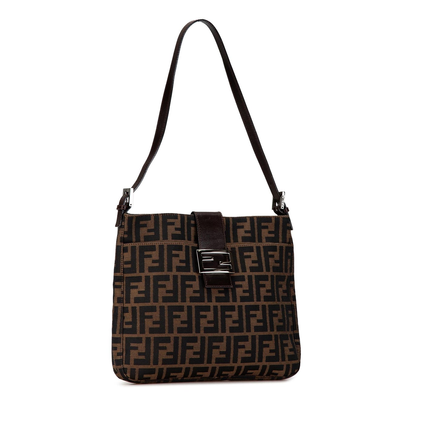 Fendi Zucca Canvas Shoulder Bag (bRAhLw)