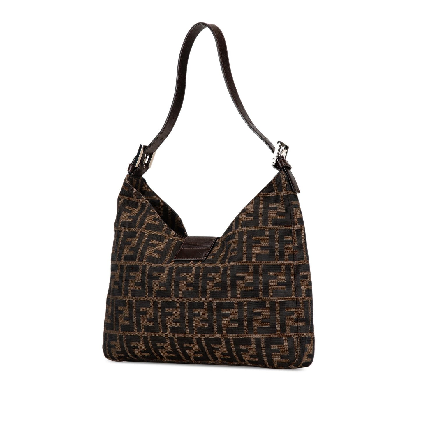 Fendi Zucca Canvas Shoulder Bag (E19XfD)