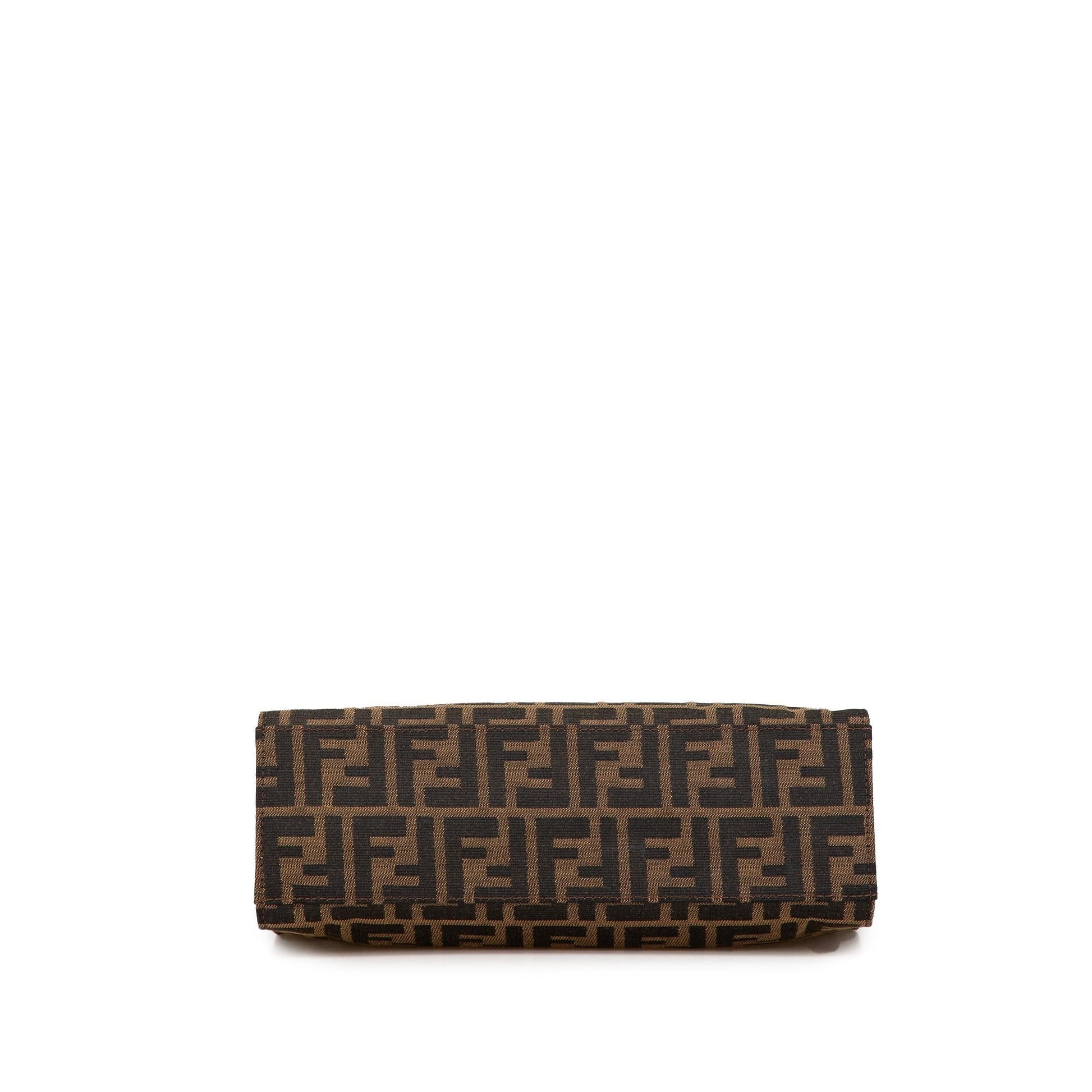 Fendi Zucca Canvas Shoulder Bag