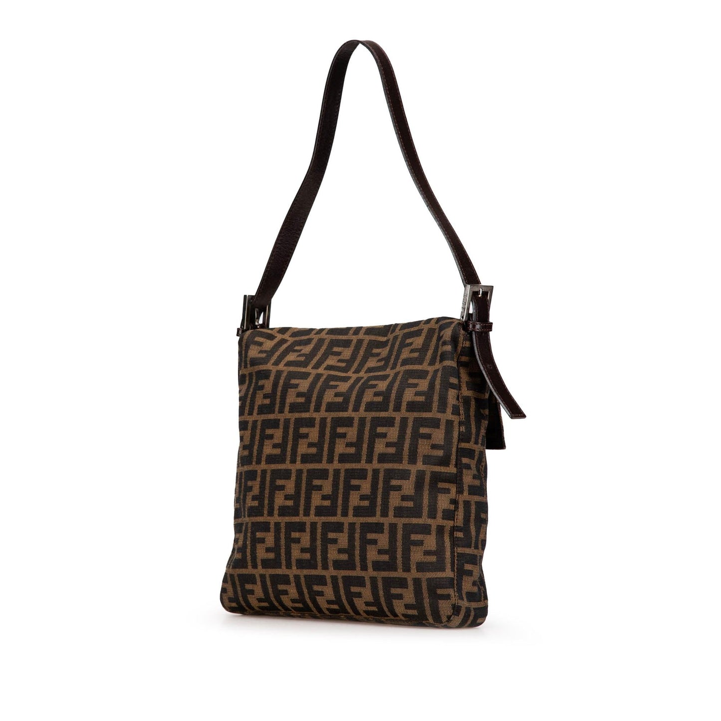 Fendi Zucca Canvas Shoulder Bag
