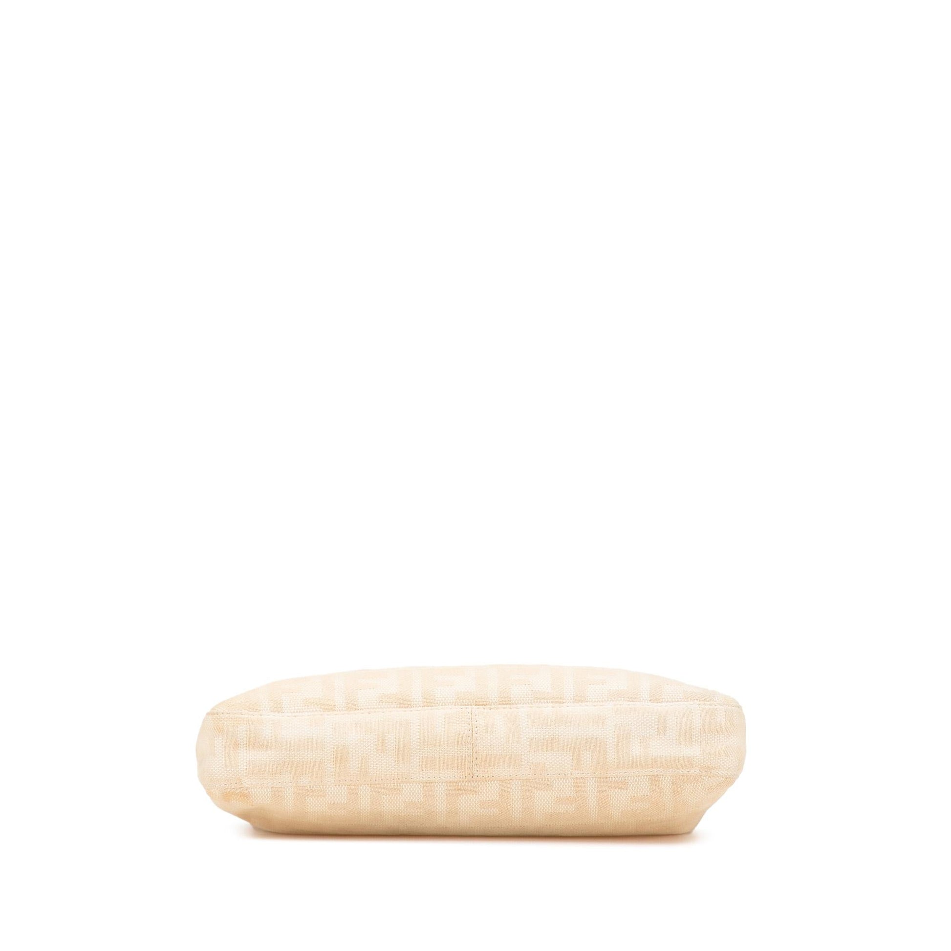 Fendi Zucca Canvas Shoulder Bag