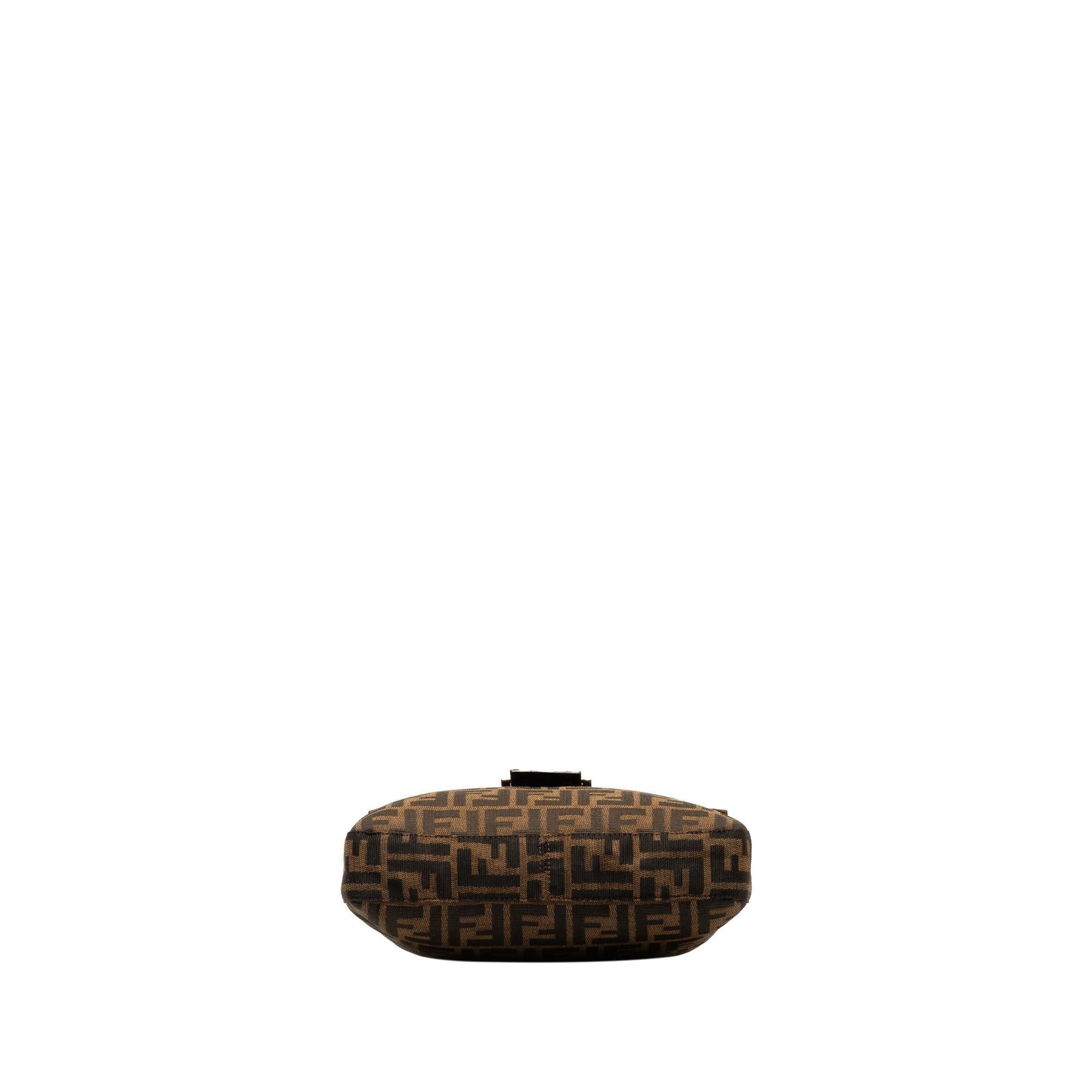 Fendi Zucca Canvas Shoulder Bag