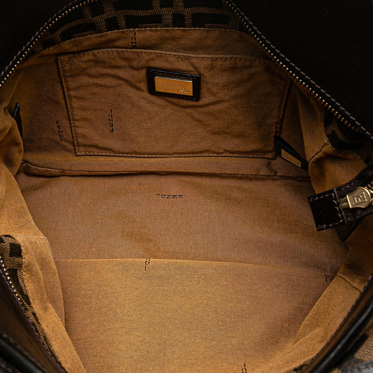 Fendi Jersey FF Shoulder Bag