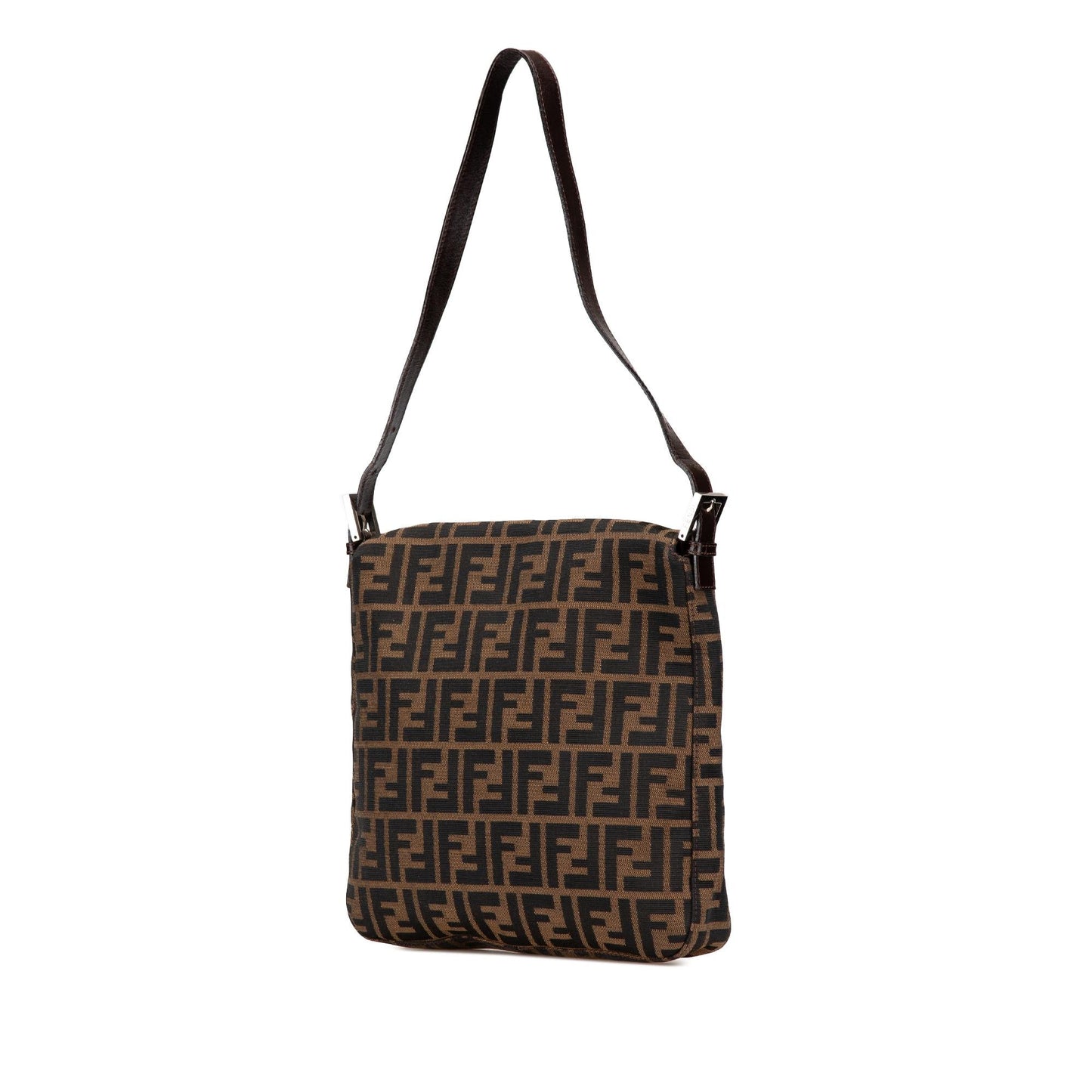 Fendi Zucca Canvas Shoulder Bag