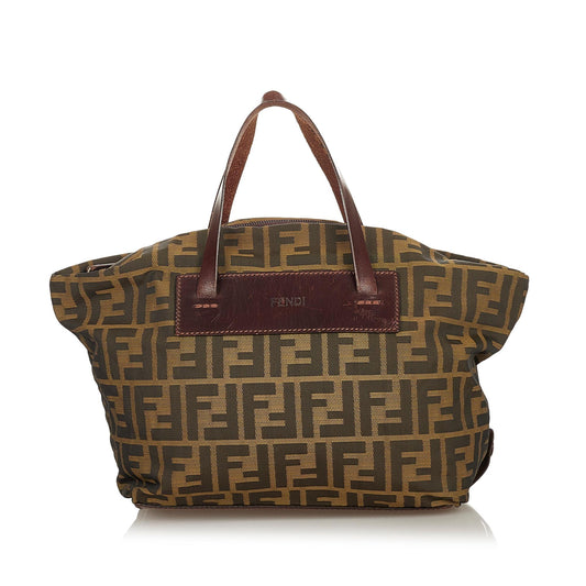 Fendi Zucca Canvas Tote Bag (26575)