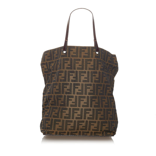 Fendi Zucca Canvas Tote Bag (28309)