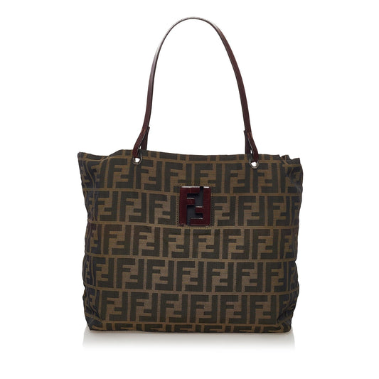 Fendi Zucca Canvas Tote Bag (32825)