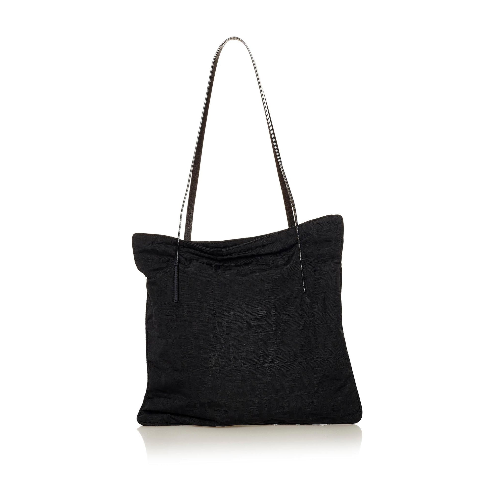 Fendi Zucca Canvas Tote Bag