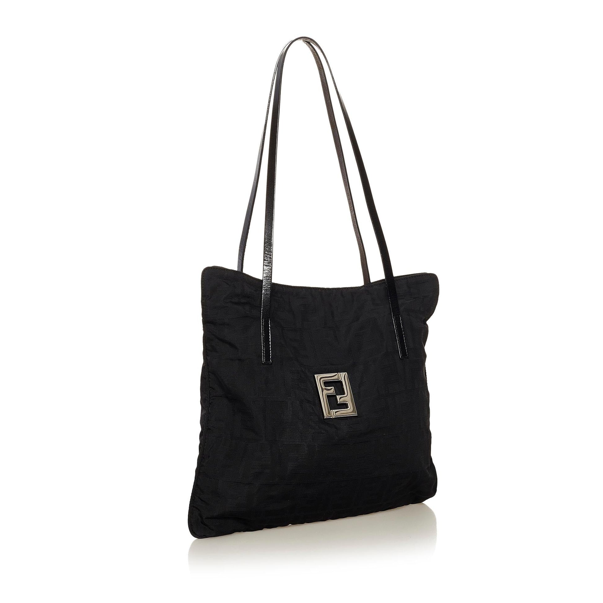 Fendi Zucca Canvas Tote Bag
