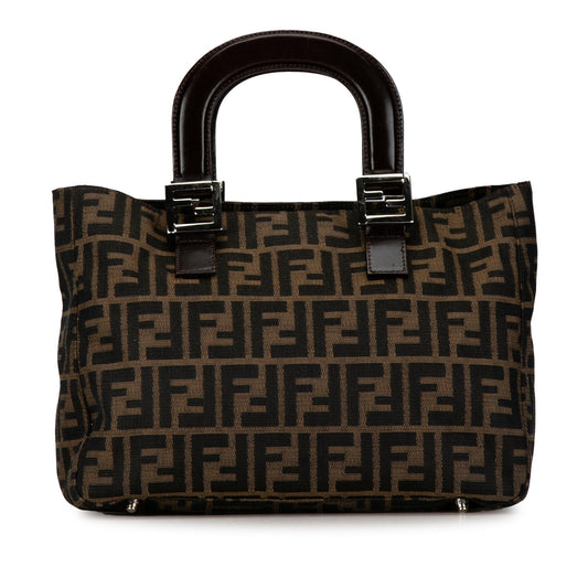 Fendi Zucca Canvas Twins Tote (W2qmNn)