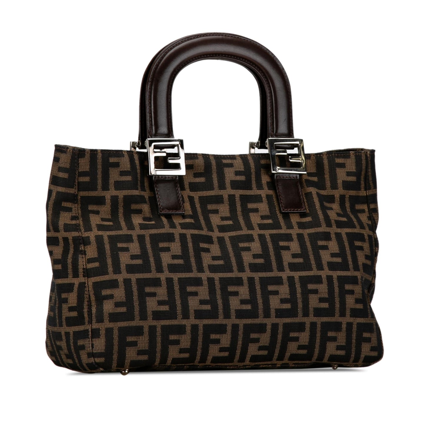 Fendi Zucca Canvas Twins Tote (0O3Ibz)