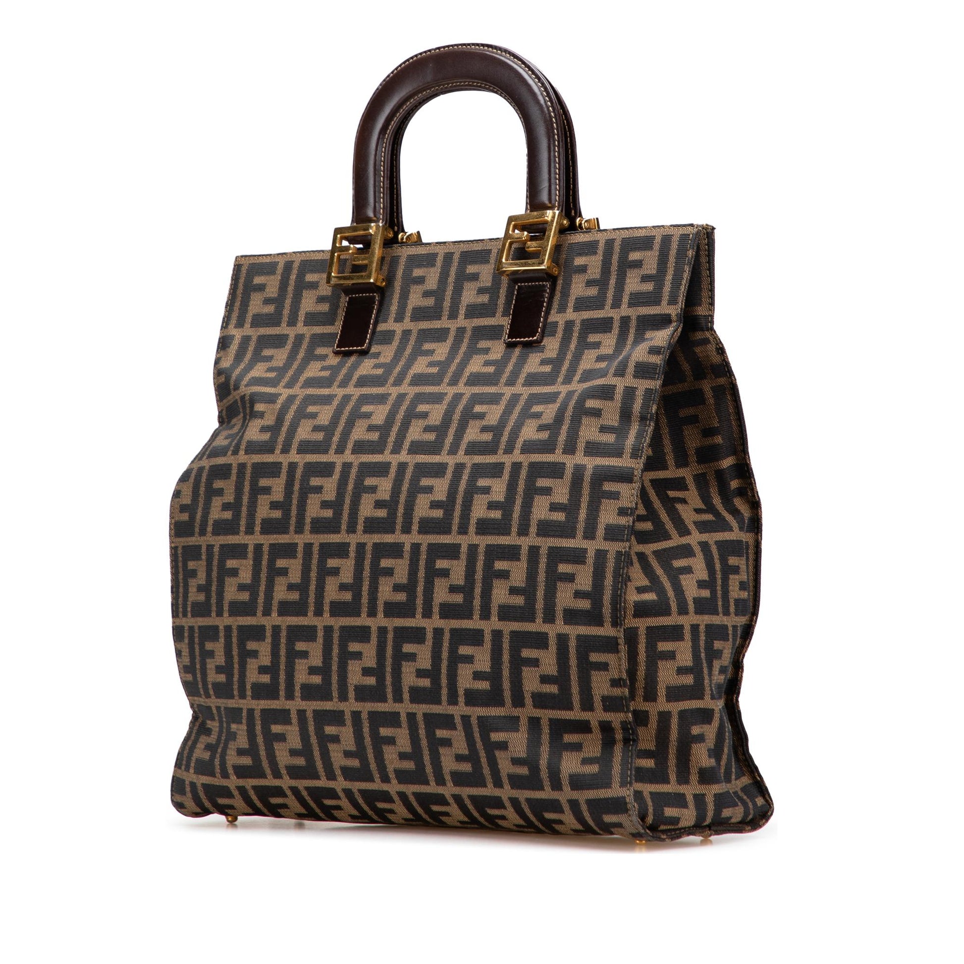 Fendi Zucca Canvas Twins Tote