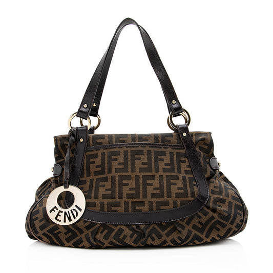 Fendi Zucca Chef Large Hobo - FINAL SALE (SHF-20559)