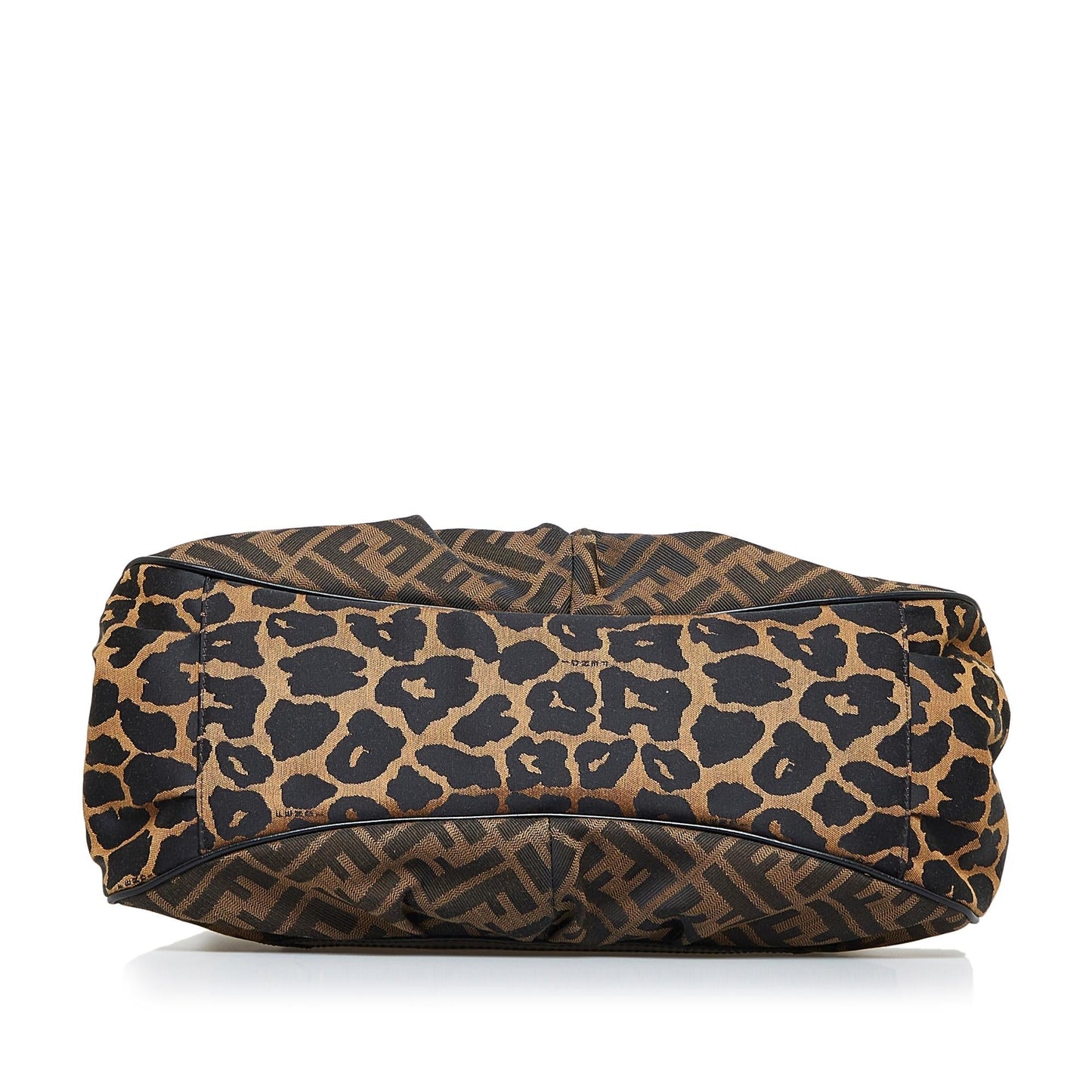 Fendi Zucca Chef Leopard Shoulder Bag (nwsCum)