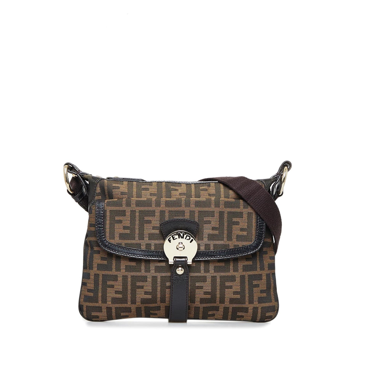 Fendi Zucca Chef Zip Crossbody Bag (keazTL)