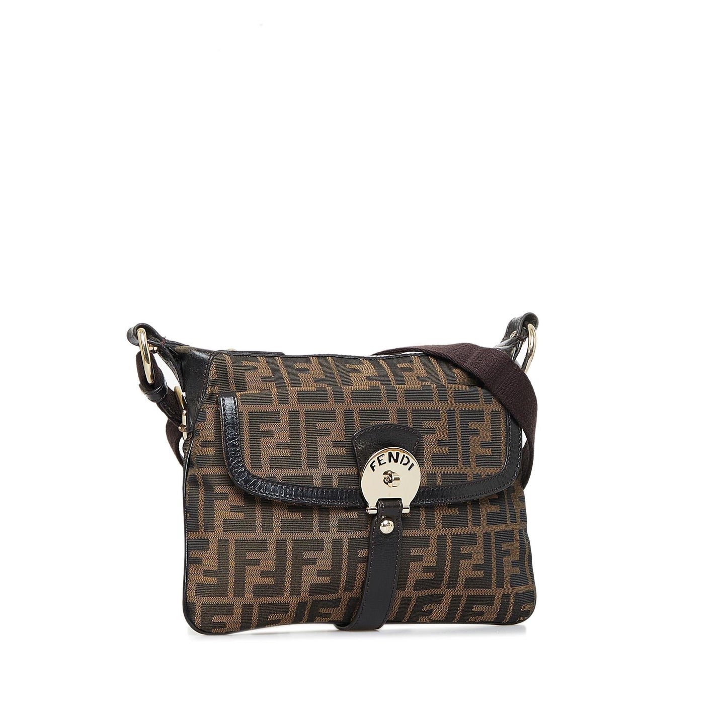 Fendi Zucca Chef Zip Crossbody Bag (keazTL)
