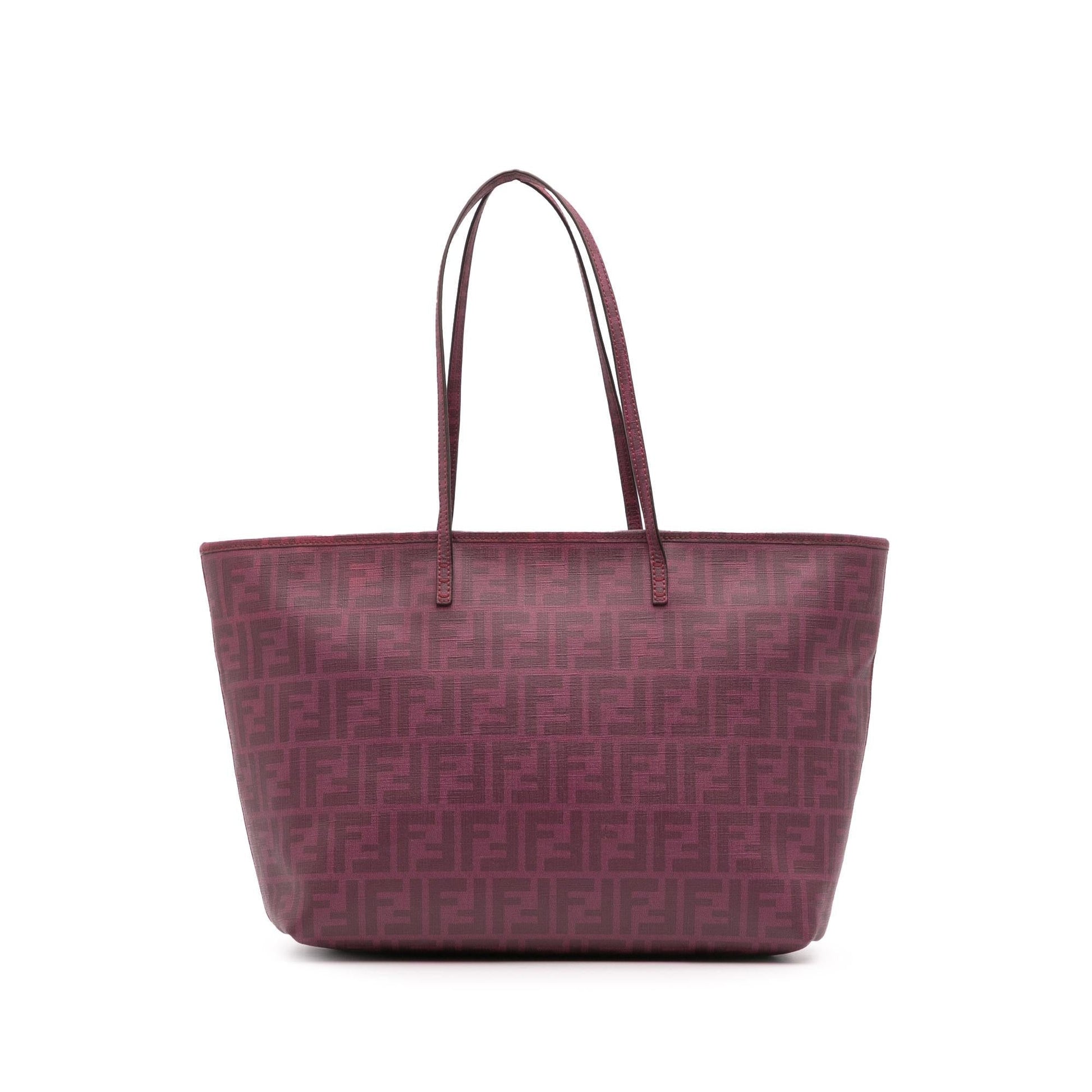 Fendi Zucca Coated Canvas 1974 Shopping Tote