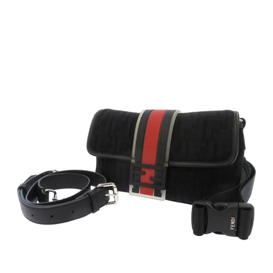 Fendi Zucca Convertible Belt Bag (36669)