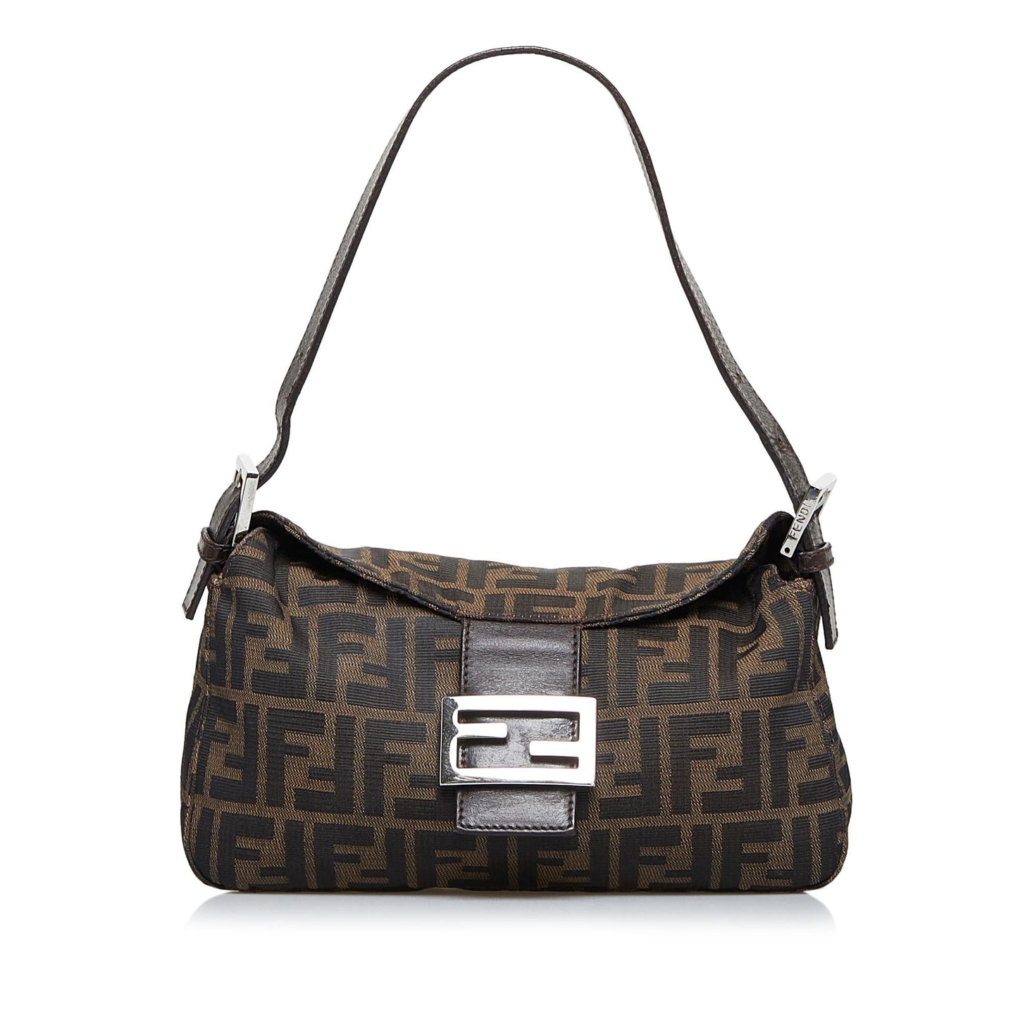Fendi Zucca Double Flap Baguette (grLUIg)