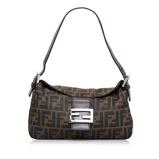 Fendi Zucca Double Flap Baguette (grLUIg)
