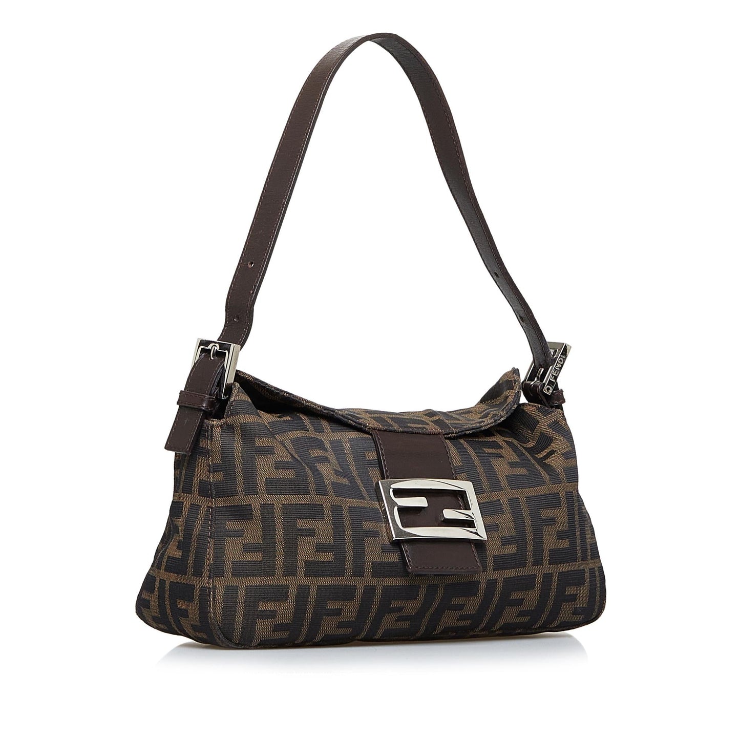 Fendi Zucca Double Flap Baguette (grLUIg)