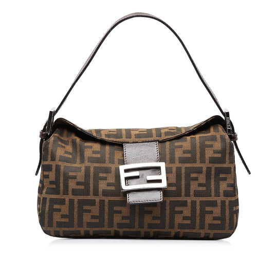 Fendi Zucca Double Flap Baguette (8sUN0W)