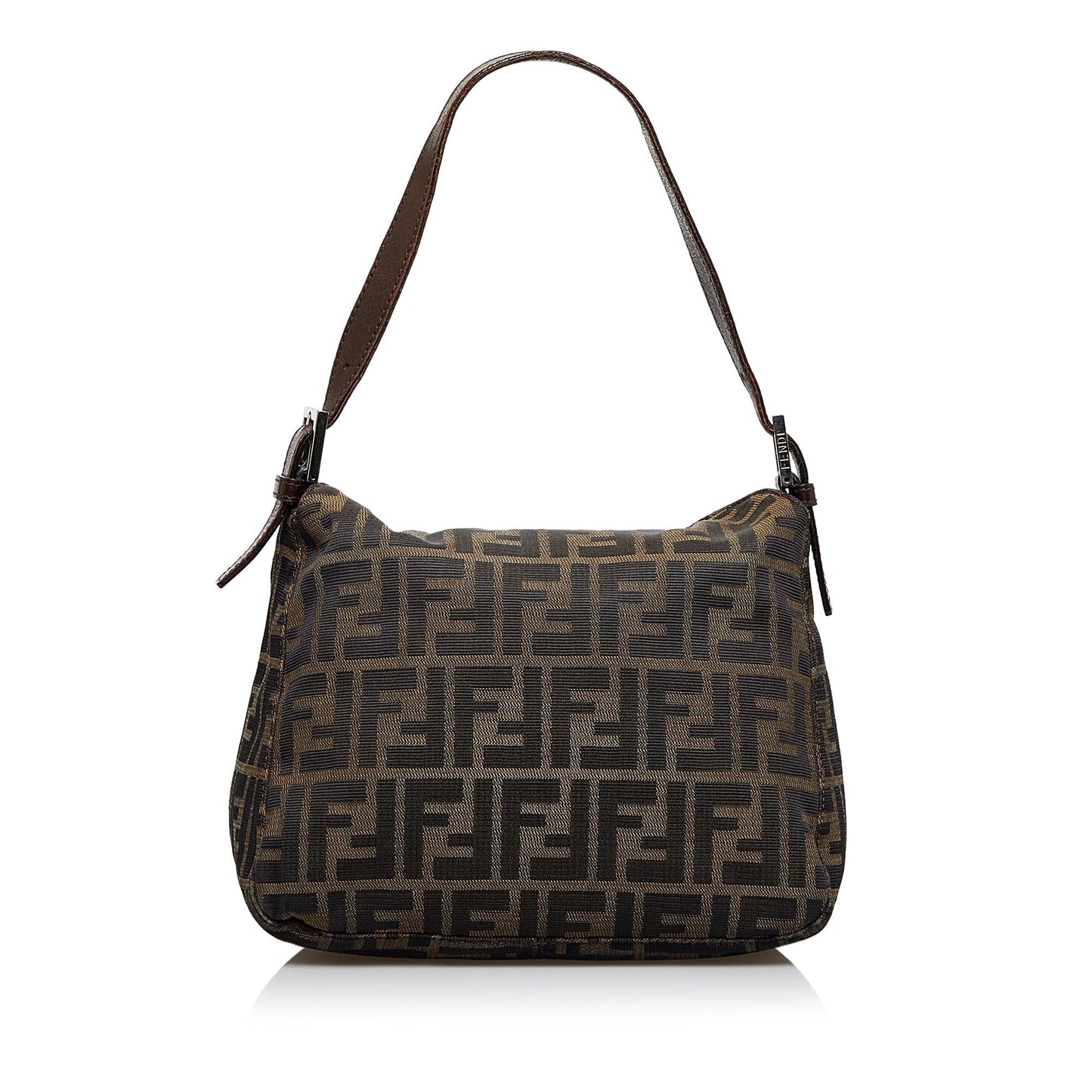Fendi Zucca Double Flap Shoulder Bag (LACYHN)
