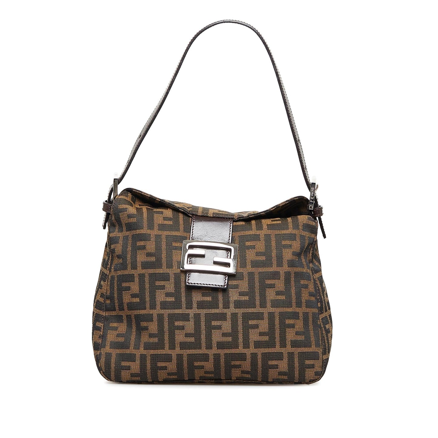 Fendi Zucca Double Flap Shoulder Bag (3W9xSv)