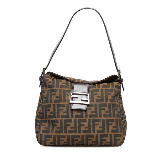 Fendi Zucca Double Flap Shoulder Bag (3W9xSv)