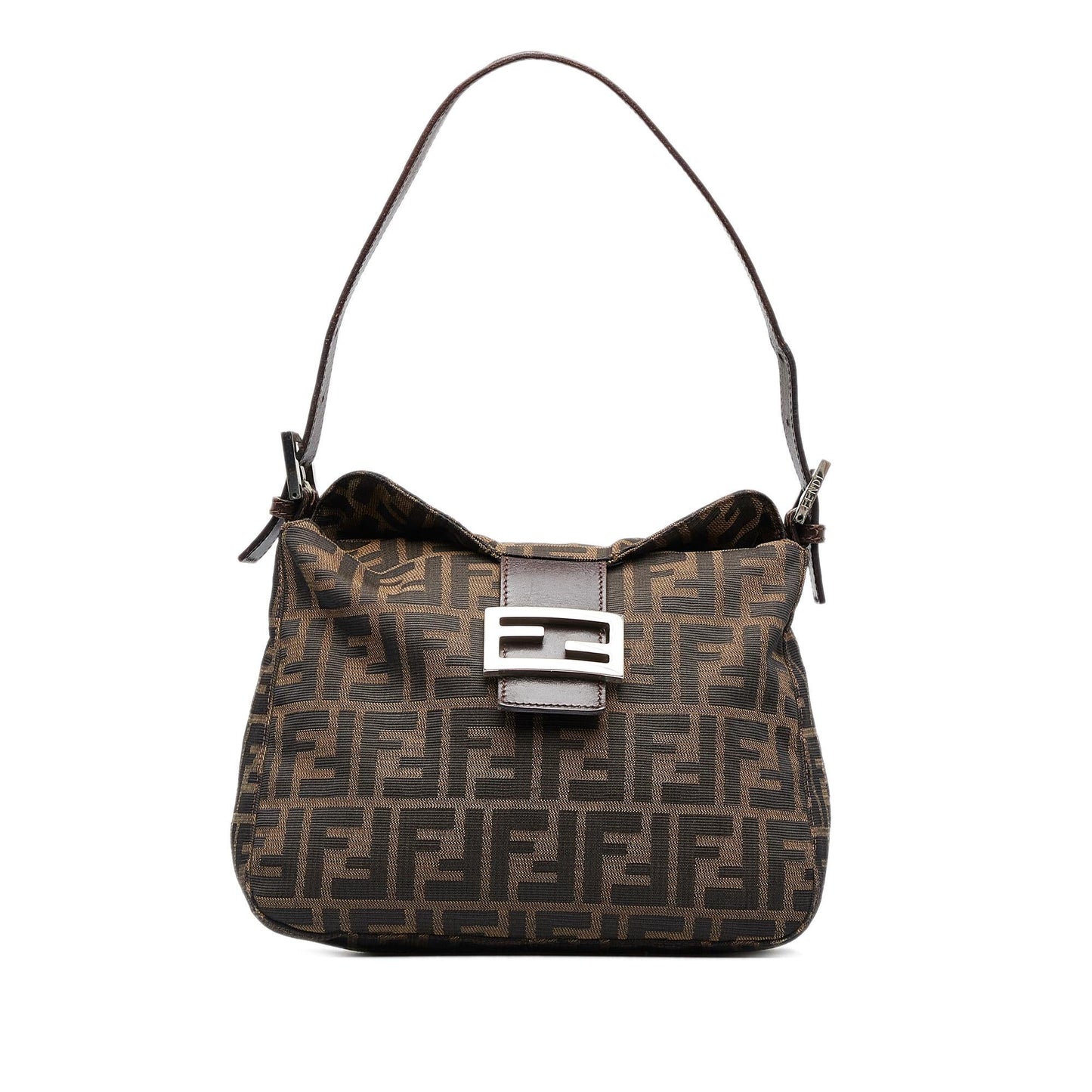 Fendi Zucca Double Flap Shoulder Bag (mQyT1Z)