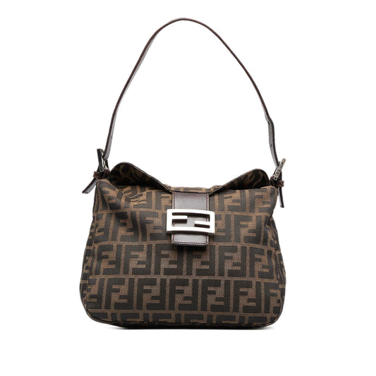 Fendi Zucca Double Flap Shoulder Bag (mQyT1Z)