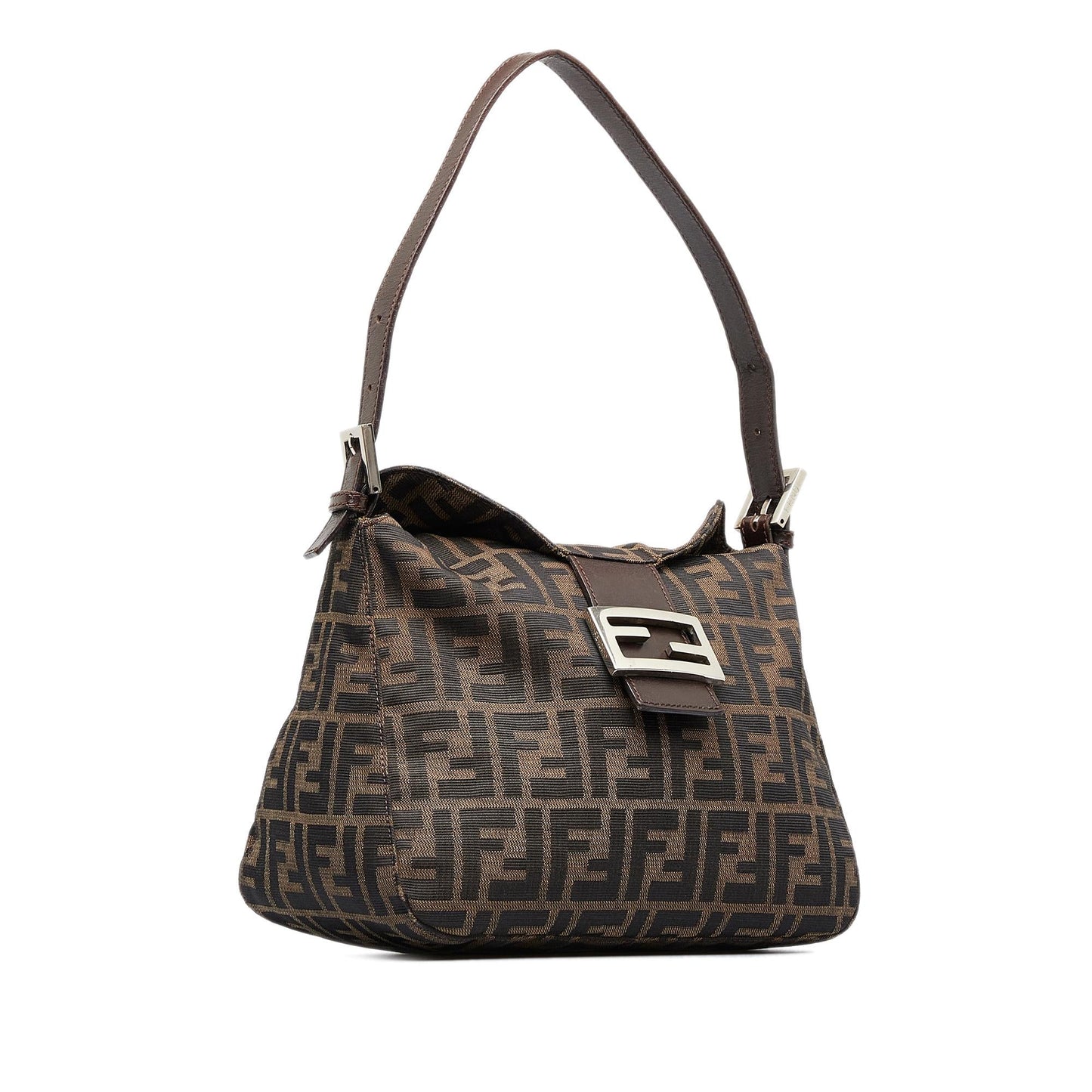 Fendi Zucca Double Flap Shoulder Bag (mQyT1Z)