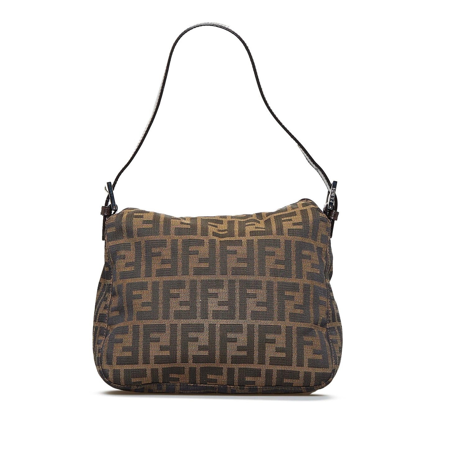 Fendi Zucca Double Flap Shoulder Bag (5HHvf2)