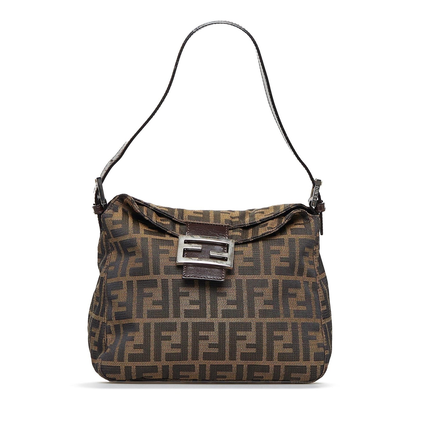 Fendi Zucca Double Flap Shoulder Bag (5HHvf2)