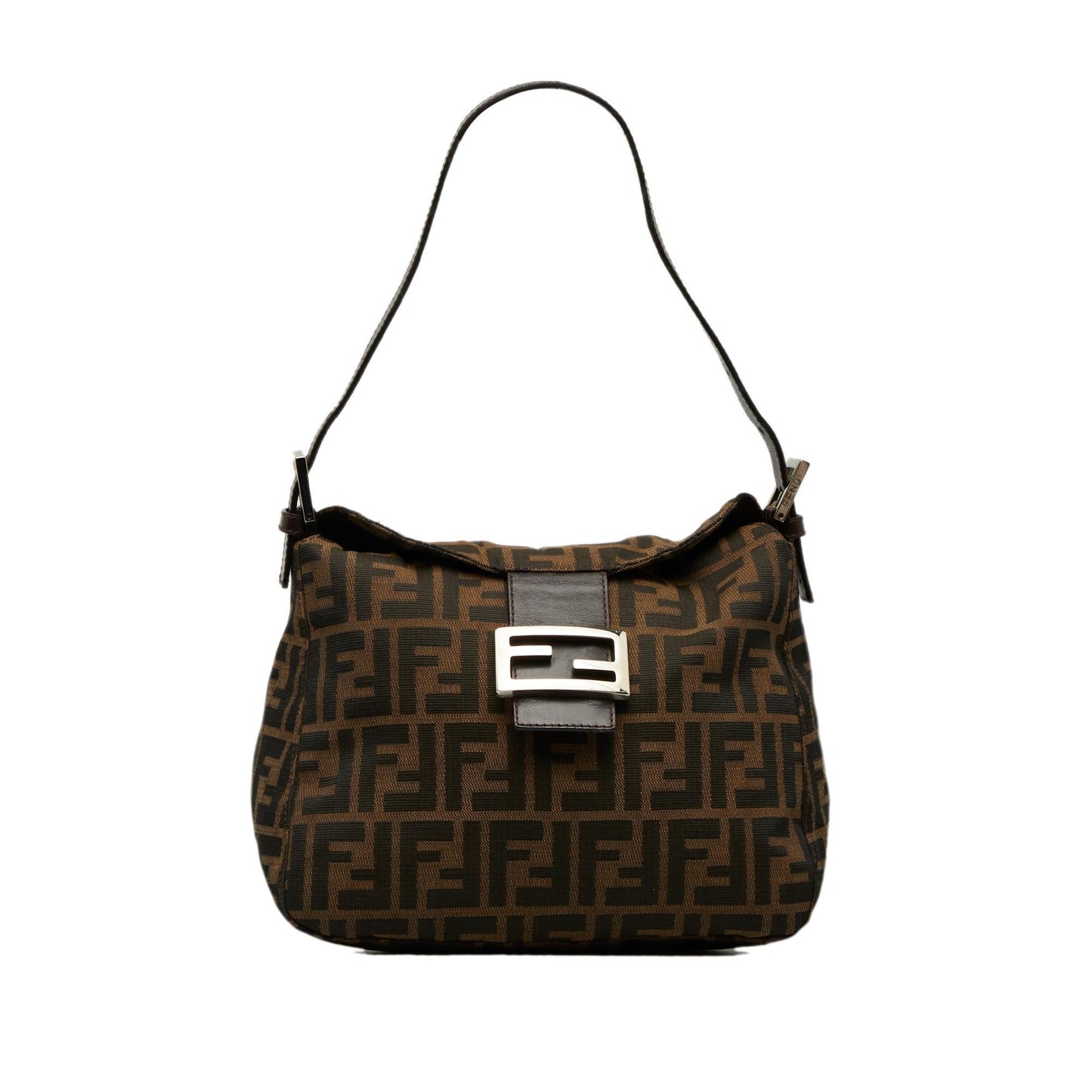 Fendi Zucca Double Flap Shoulder Bag (dEDjEu)