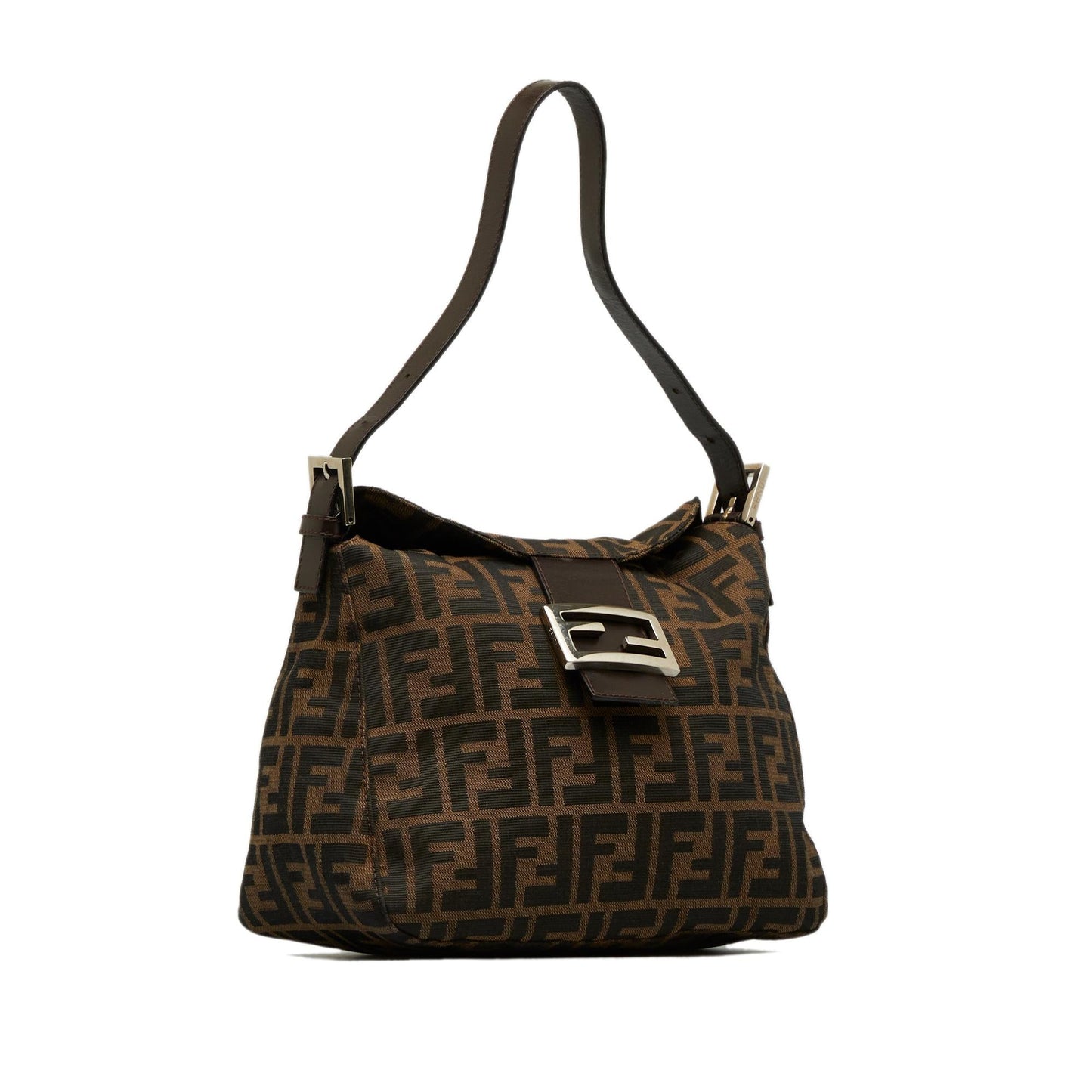Fendi Zucca Double Flap Shoulder Bag (dEDjEu)