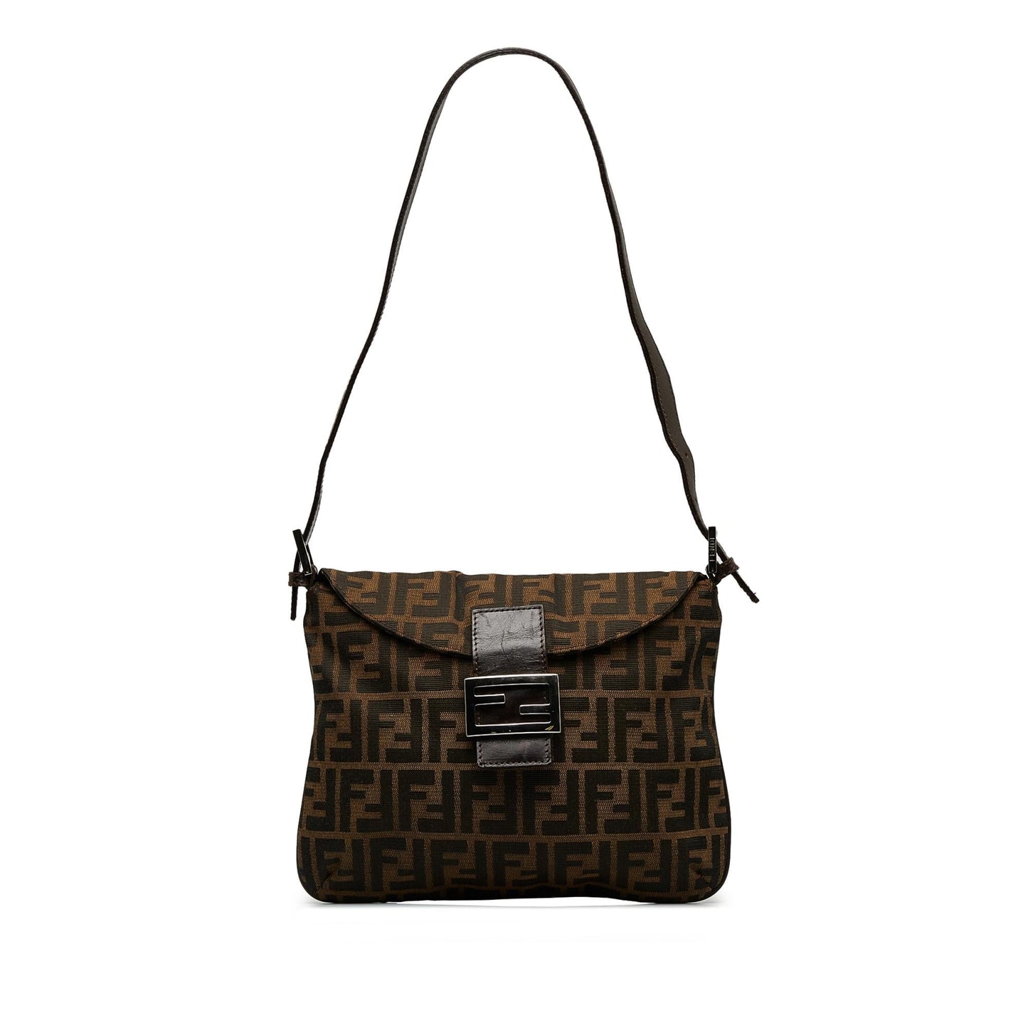 Fendi Zucca Double Flap Shoulder Bag (3yfrKu)
