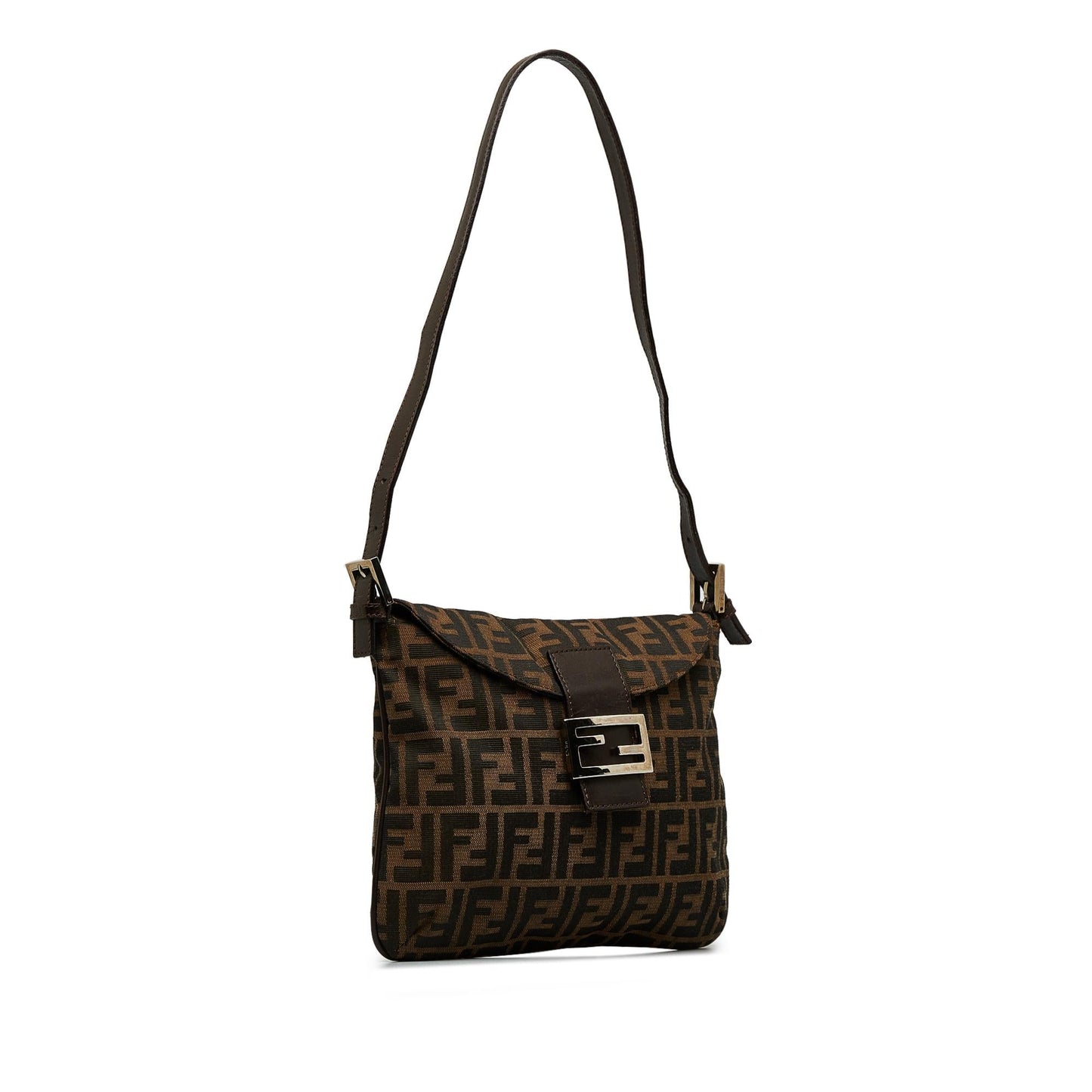 Fendi Zucca Double Flap Shoulder Bag (3yfrKu)