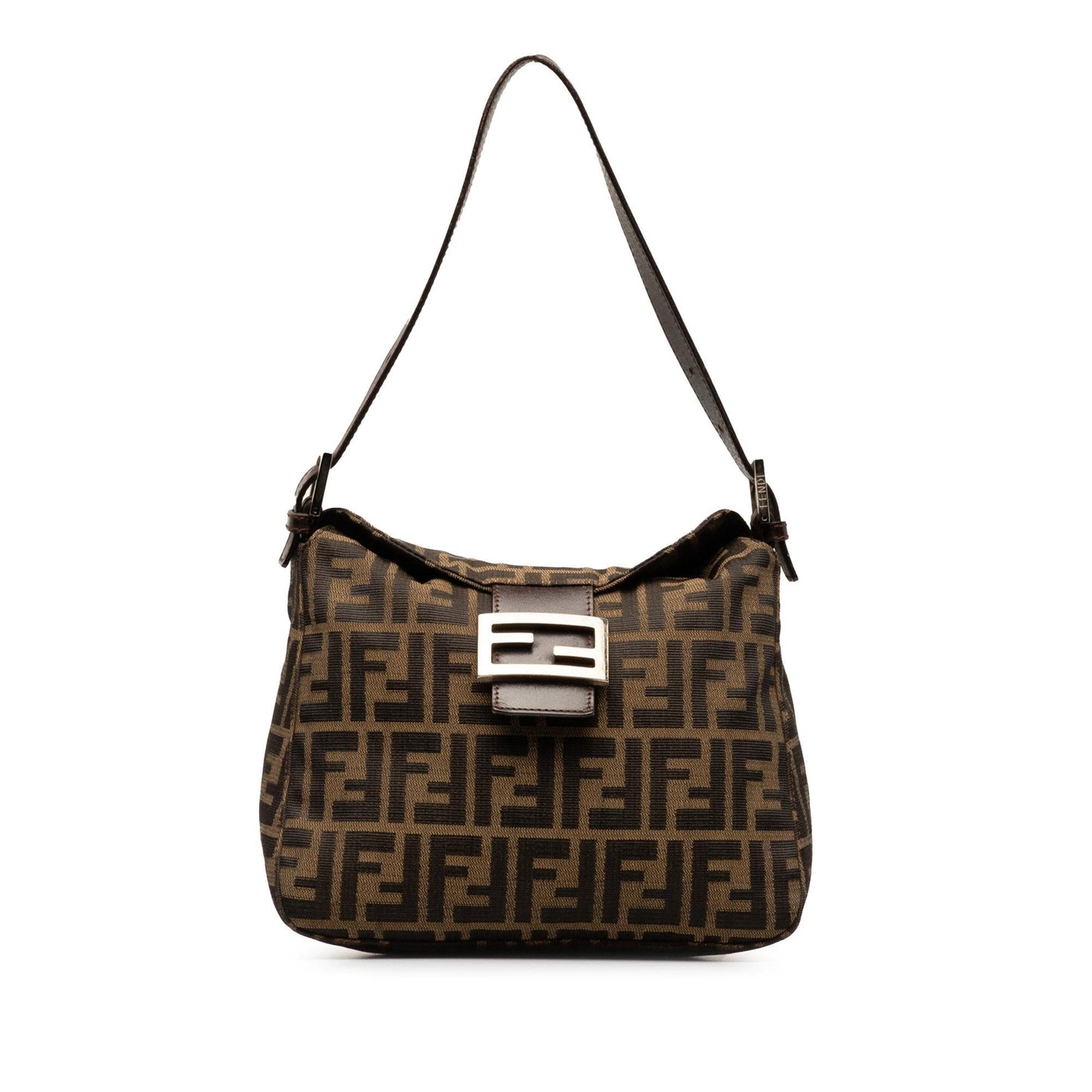 Fendi Zucca Double Flap Shoulder Bag (iLiG0w)