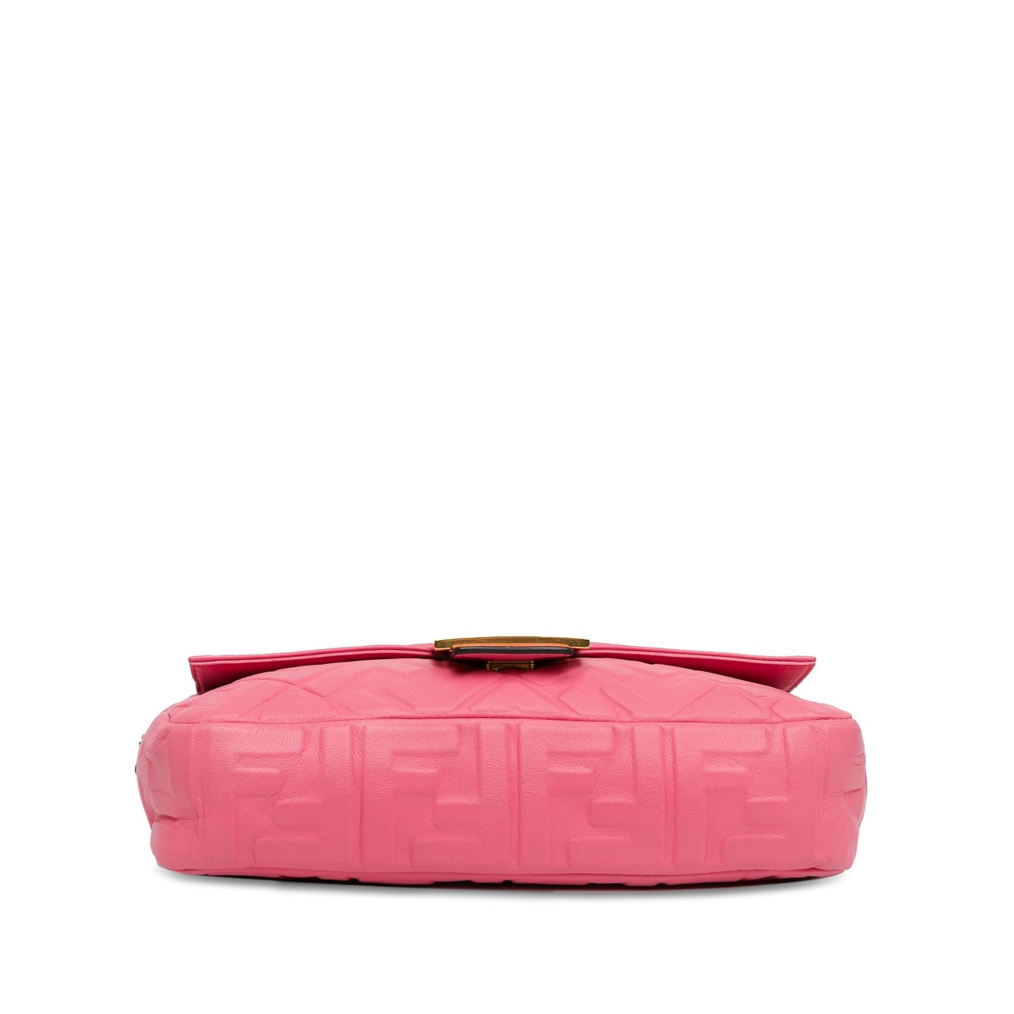 Fendi Zucca Embossed Baguette Satchel (dNovMe)