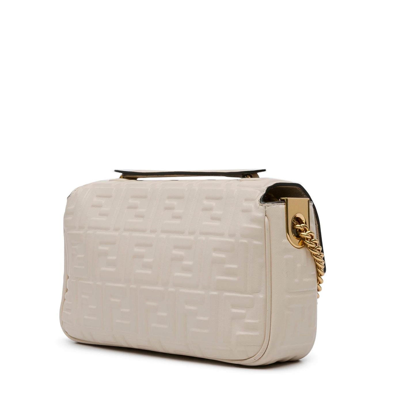 Fendi Zucca Embossed Chain Midi Baguette (InpXQw)