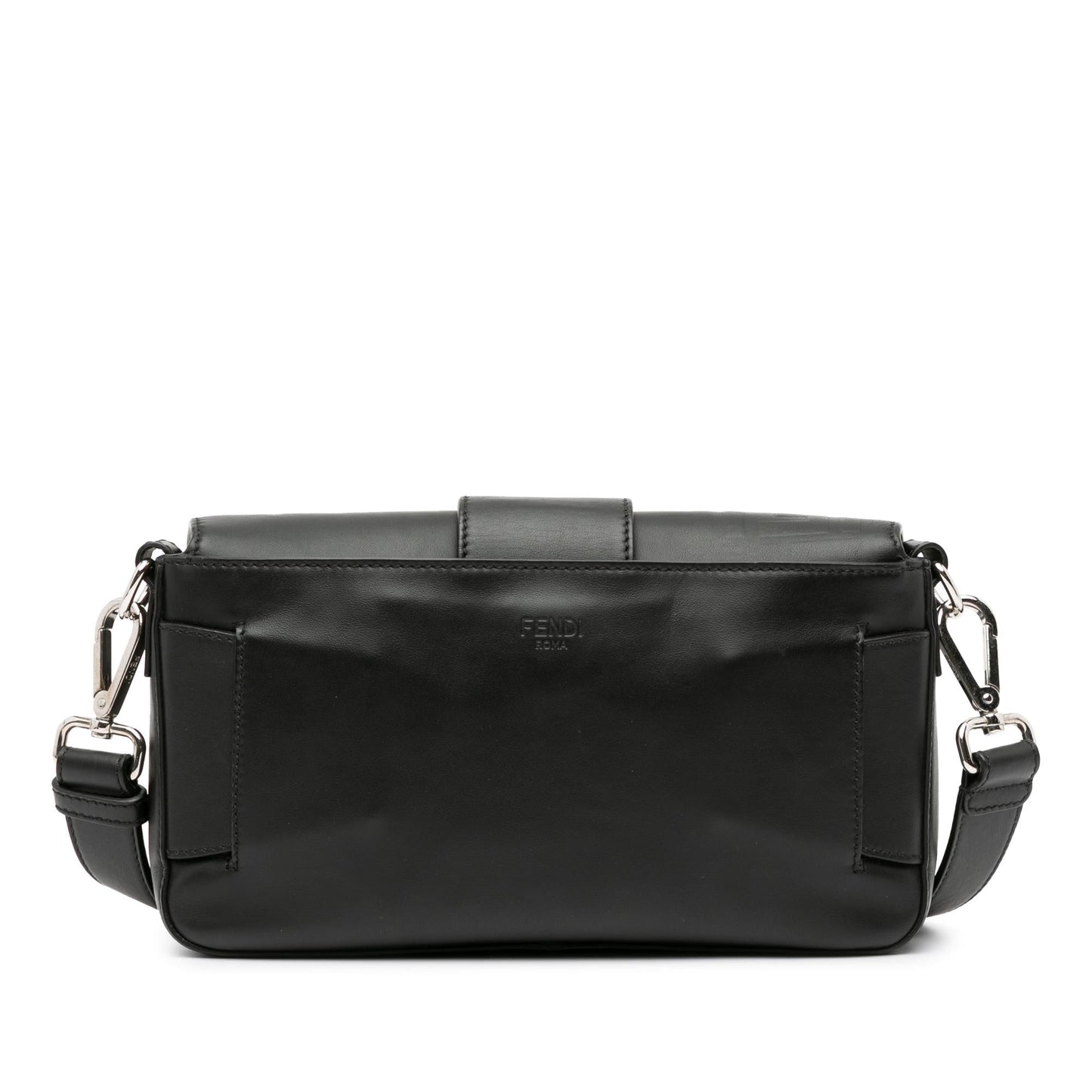 Fendi Zucca Embossed Convertible Baguette Crossbody (rlO8nE)