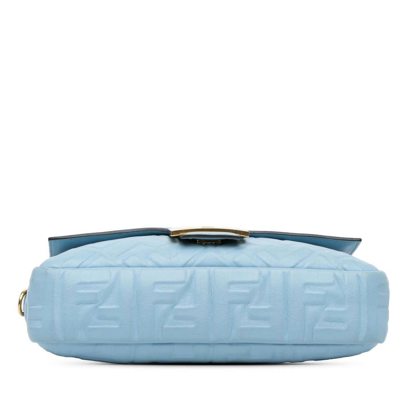 Fendi Zucchino Canvas Shine Bauletto Forever (SHG-bMkXTK)