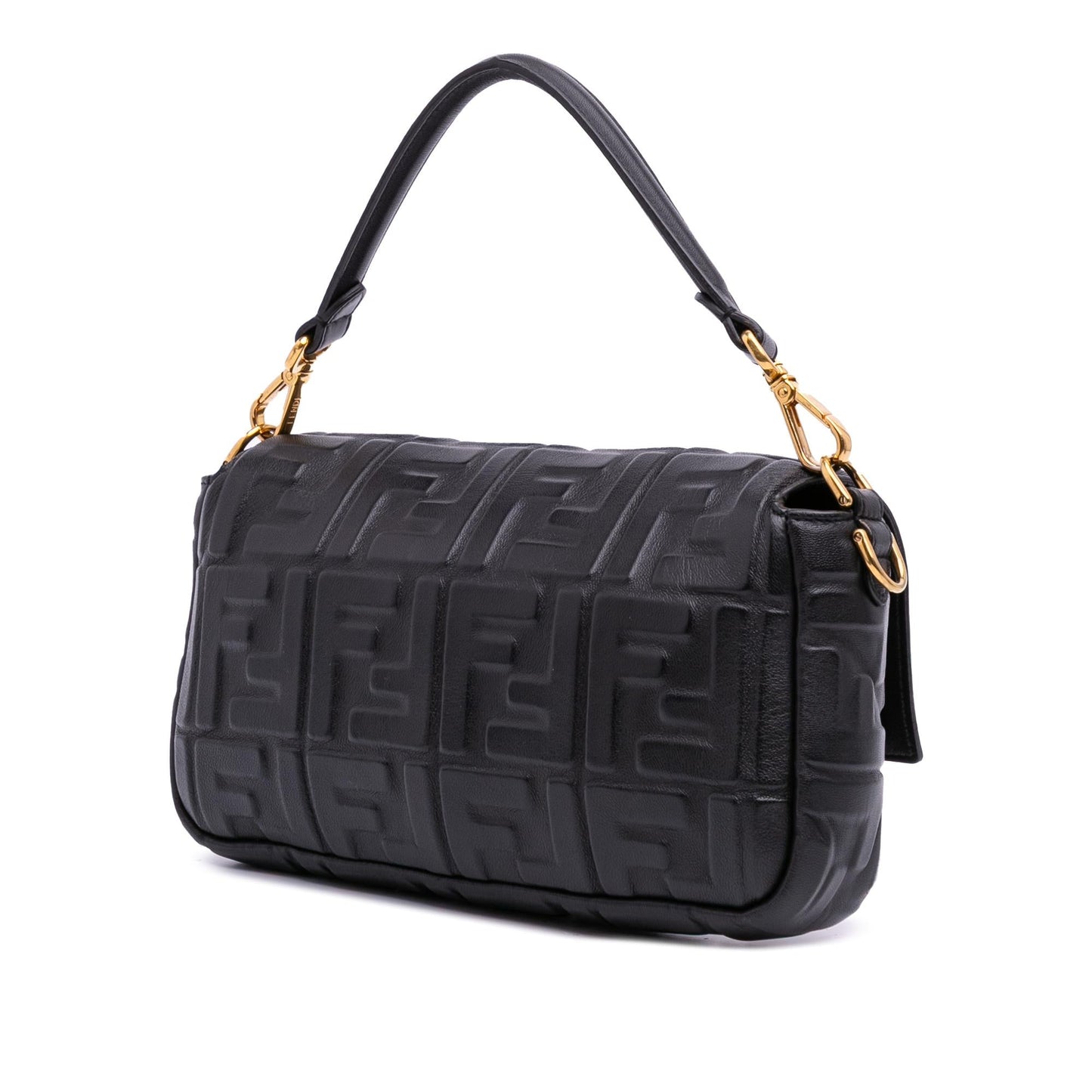 Fendi Zucca Nylon Zip Code Handbag